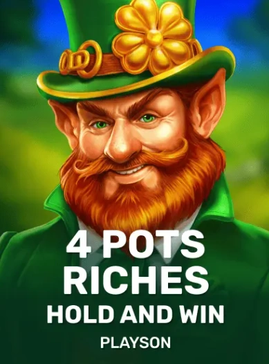 4 Pots Riches Hold and Win slot game at Ricky Casino
